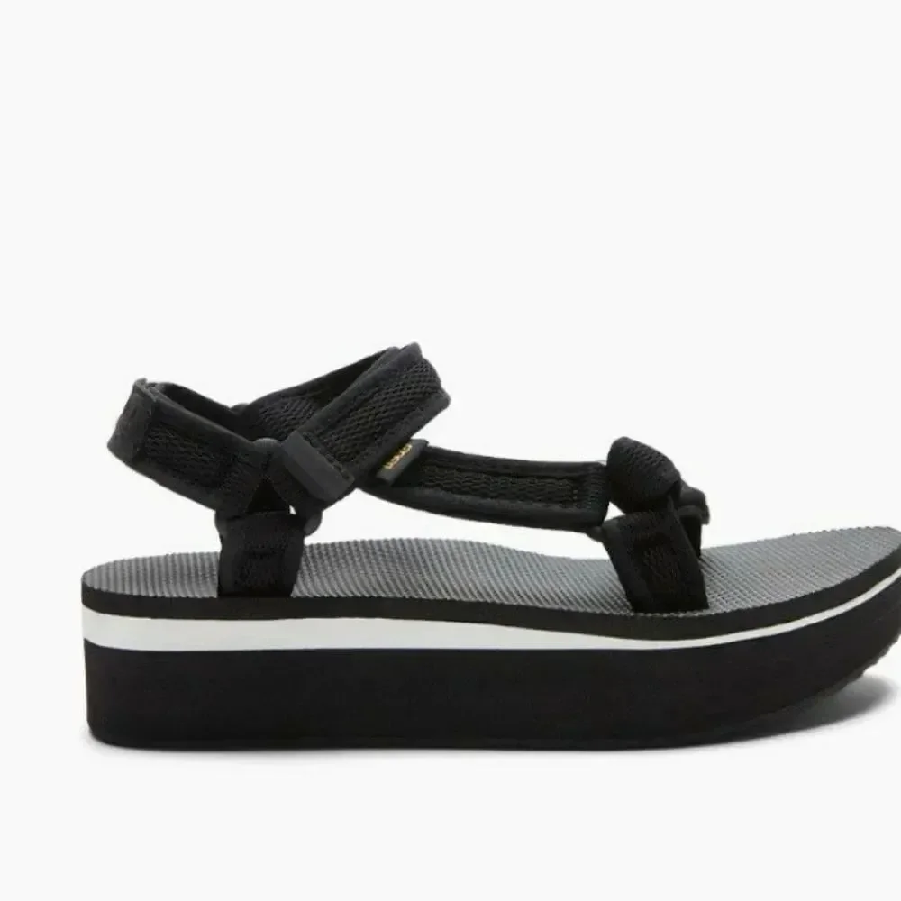 TEVA WOMEN'S PLATFORM MESH FLATFORM SANDAL